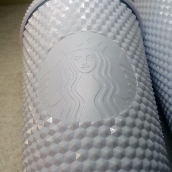 Starbucks Studded white bling Tumblrs - Picture 8 of 10